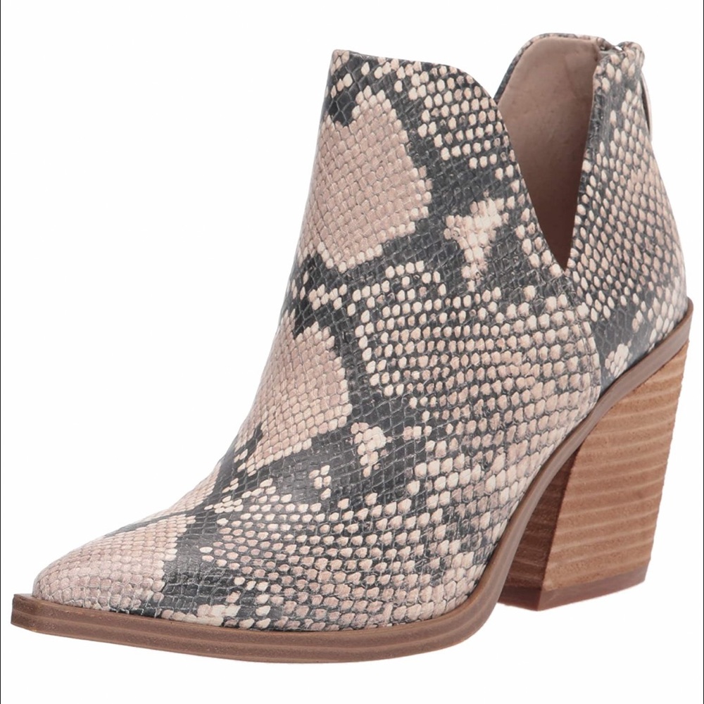 Steve Madden Camryn Snakeskin Bootie